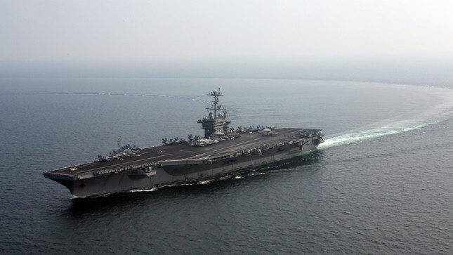 Mỹ có thể đưa tàu sân bay tới bán đảo Triều Tiên - 1