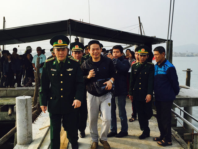 Ngư dân Việt cứu người Trung Quốc gặp nạn trên biển - 1