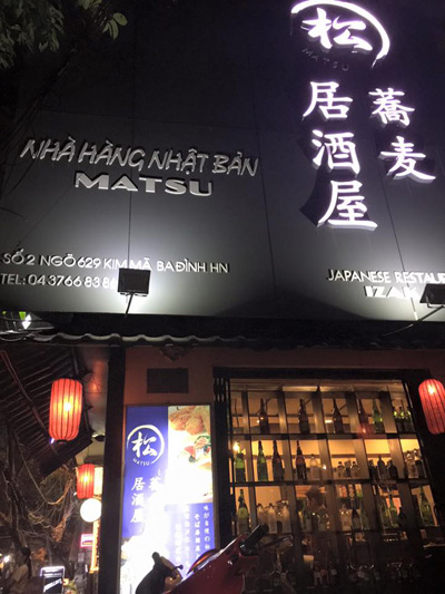 Matsu Izakaya – tinh tế ẩm thực Nhật giữa lòng Hà Nội - 1