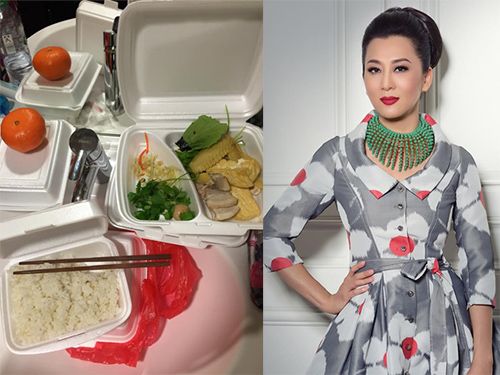 'Chộp' khoảnh khắc mỹ nhân Việt 'ăn nhanh, uống vội' - 11