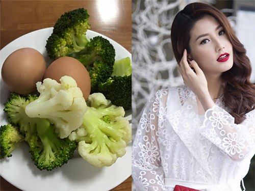 'Chộp' khoảnh khắc mỹ nhân Việt 'ăn nhanh, uống vội' - 4