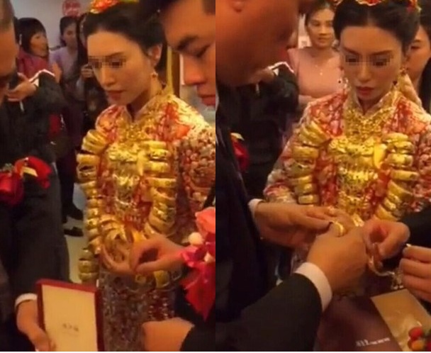 Lóa mắt với những đám cưới vàng ròng của đại gia ở TQ - 3