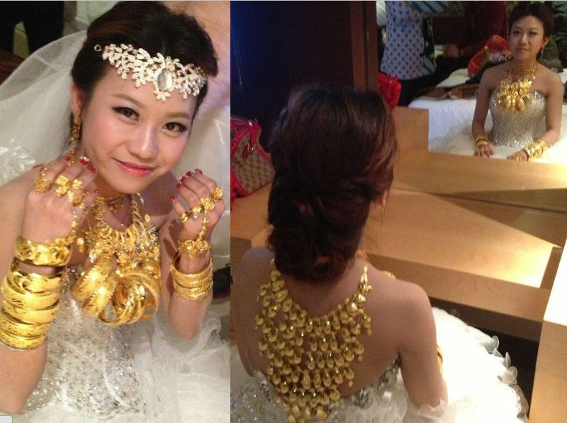 Lóa mắt với những đám cưới vàng ròng của đại gia ở TQ - 4