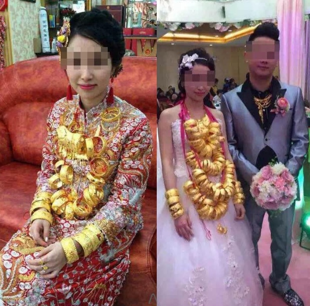 Lóa mắt với những đám cưới vàng ròng của đại gia ở TQ - 2