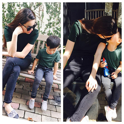 8 cặp mẹ con sao Việt sở hữu gu thời trang cực 'chất' - 7