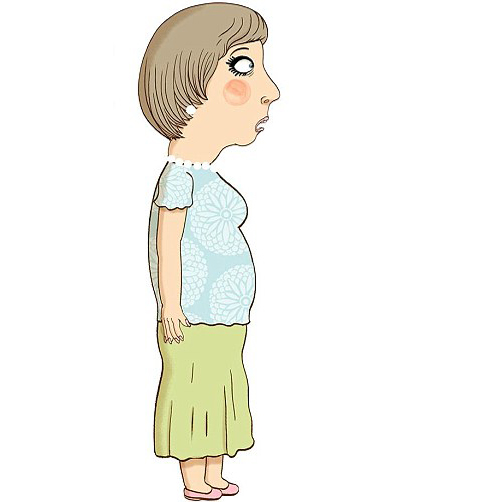 Phân biệt 6 kiểu bụng to khác nhau phụ nữ thường gặp - 3