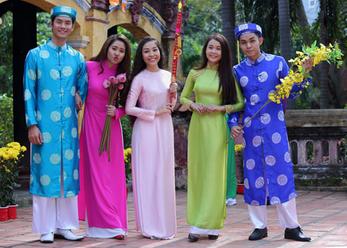 Tường Vi, Nhan Phúc Vinh lãng mạn trong phim tết - 4