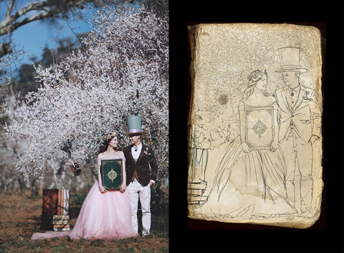 Bộ ảnh cưới ở 'xứ sở thần tiên' của cặp đôi Hà thành - 2