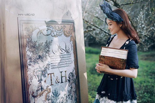 Bộ ảnh cưới ở 'xứ sở thần tiên' của cặp đôi Hà thành - 6