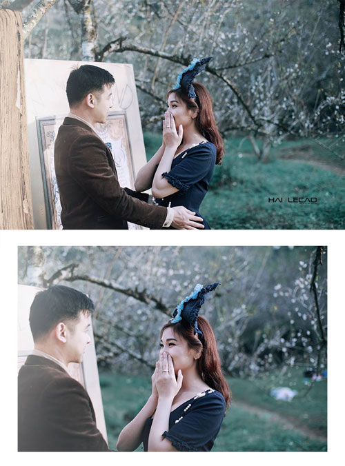 Bộ ảnh cưới ở 'xứ sở thần tiên' của cặp đôi Hà thành - 9