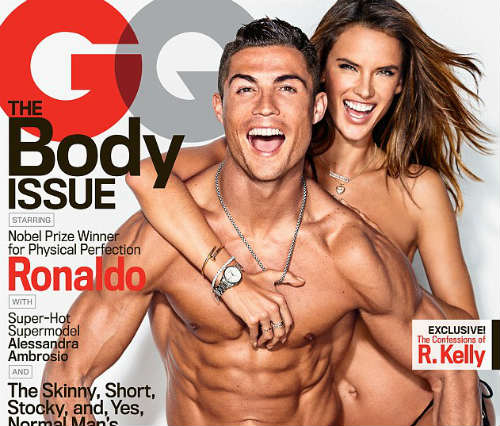 Ronaldo nóng bỏng cùng thiên thần Victoria Secret - 1