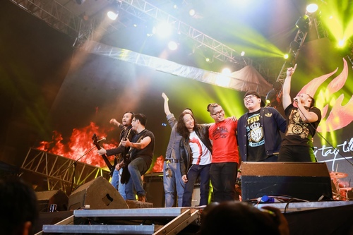 Dàn sao 'cháy' đến 12h đêm để ủng hộ Trần Lập - 13