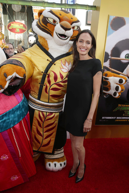 Tóc Tiên gợi cảm bên dàn sao 'Kungfu Panda 3' tại Mỹ - 6