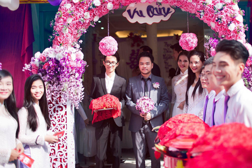 Trang Nhung rạng ngời hạnh phúc trong lễ vu quy - 11