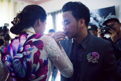 Trang Nhung rạng ngời hạnh phúc trong lễ vu quy - 2