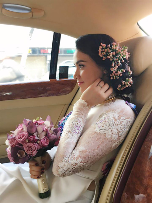 Trang Nhung rạng ngời hạnh phúc trong lễ vu quy - 7