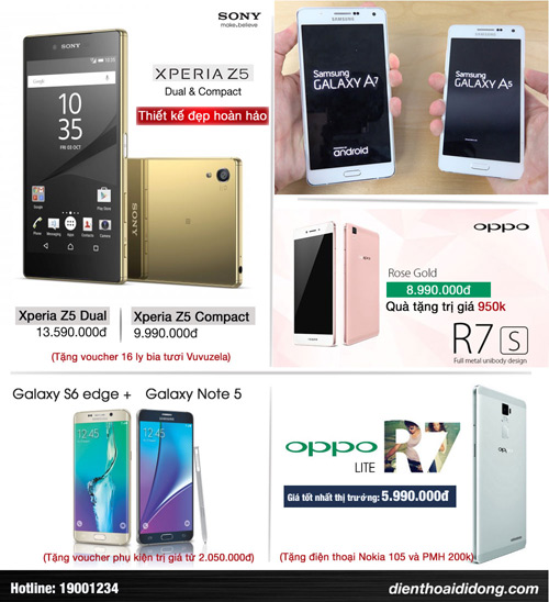 Điện thoại đua khuyến mãi và giảm giá dịp Tết - 3