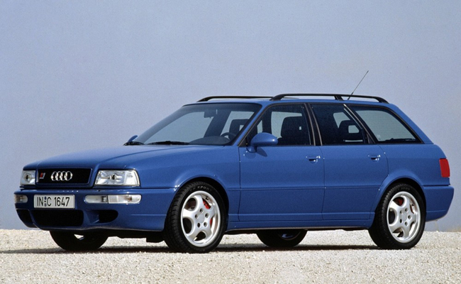 9. 1995 Audi RS2 Avant 

Thời gian tăng tốc từ 0-96km/h trong 4.7 giây.
