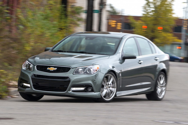 8. 2014 Chevrolet SS 

Thời gian tăng tốc từ 0-96km/h trong 4.5 giây.
