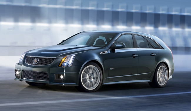 5. 2011 Cadillac CTS-V Wagon 

Thời gian tăng tốc từ 0-96km/h trong 4.2 giây.
