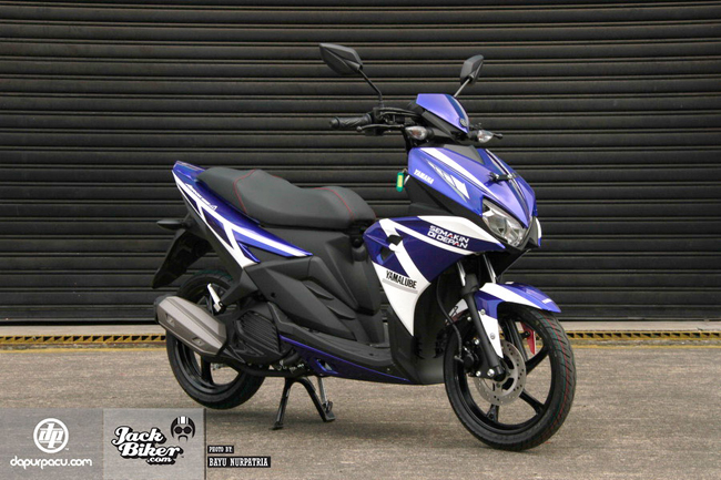 Chi nhanh Yamaha Indonesia vừa chính thức tung ra thị trường nước này mẫu xe tay ga mới có tên gọi Yamaha Aerox 125LC.