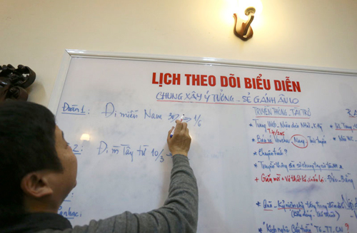 Khoảnh khắc: Một ngày 'ăn vội, ngủ tạm' của Chí Trung - 8