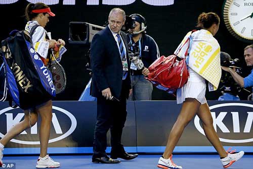 Australian Open ngày 6: Bố vợ Murray ngất xỉu, Ivanovic hoảng hồn - 5