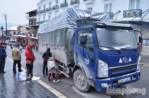 Ảnh: Buốt lòng cảnh người dân Sapa khổ sở chống rét - 7