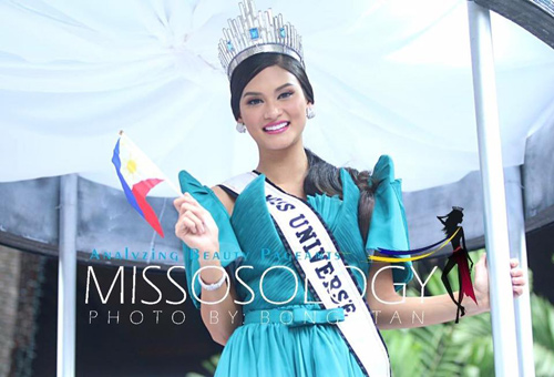 Tân Hoa hậu Hoàn vũ diện kiến tổng thống Philippines - 4