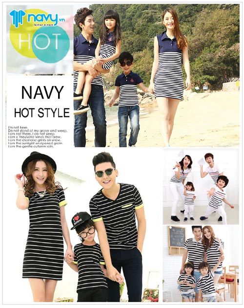 Áo gia đình Navy vui xuân 2016 - 1