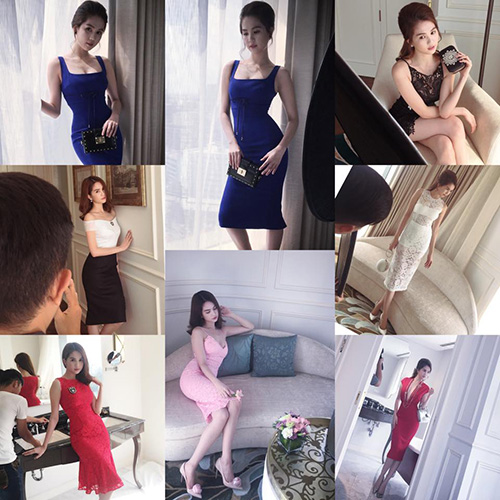 Loạt ảnh hậu trường 'xinh như mộng' của mỹ nhân Việt - 11