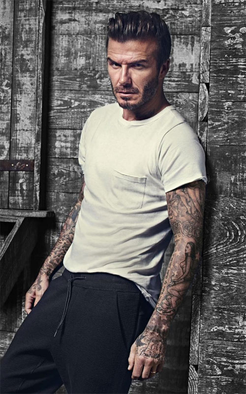 David Beckham điển trai, bán nude khi làm người mẫu - 6