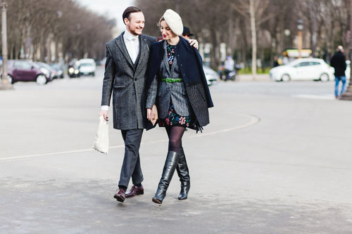 Ngắm thời trang đường phố thanh lịch của tín đồ Paris - 4