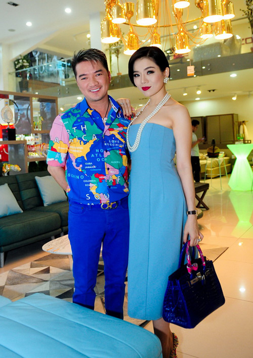 Mr Đàm hào hứng gặp gỡ Phạm Hương, Lệ Quyên - 7