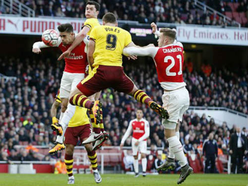 video arsenal vs burnley