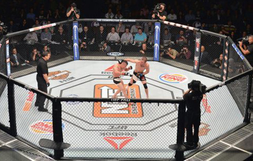 Kinh hãi MMA: Đánh rơi khỏi lồng bát giác - 1