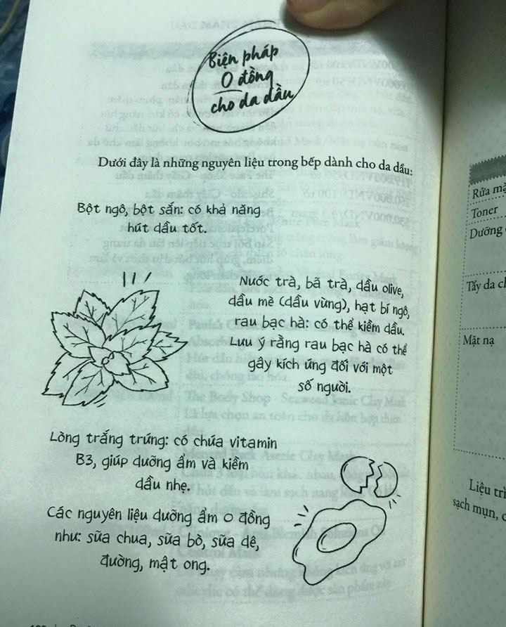 Sốc với chiêu bôi dầu ăn lên mặt của sách dạy làm đẹp - 3