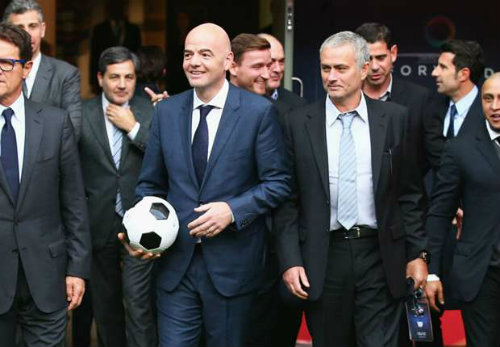 Mourinho ra tay giúp bạn thân tranh chức chủ tịch FIFA - 1