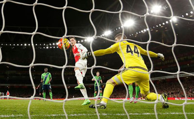 Chi tiết Arsenal - Southampton: Ngày kém duyên (KT) - 3