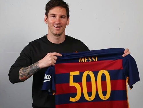 Messi cán mốc 500 bàn: Vĩ đại qua những con số - 1