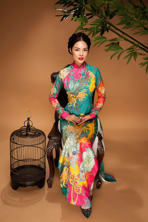 Loạt ảnh chào xuân rực rỡ của dàn người đẹp Vbiz - 8