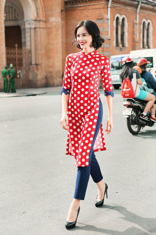 Loạt ảnh chào xuân rực rỡ của dàn người đẹp Vbiz - 10