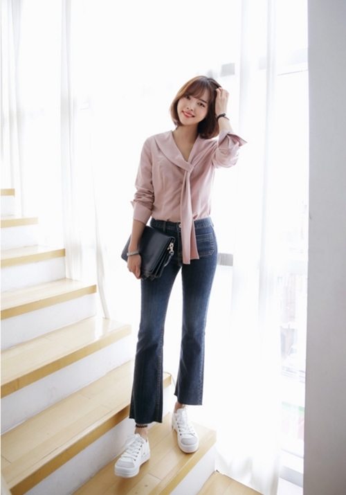 6 nguyên tắc không được quên với jeans lửng ống rộng - 4