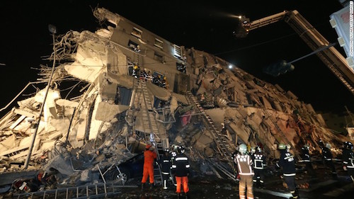 4 người Việt mất tích trong vụ động đất tại Đài Loan - 1