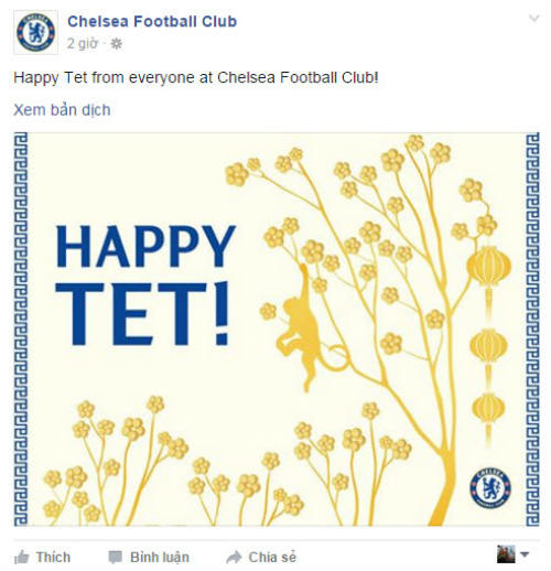 Đại gia châu Âu chúc Tết Việt Nam: Vui buồn fan MU - 2