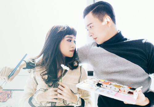 Ngô Kiến Huy không sợ bạn gái ghen khi tình tứ bên người đẹp - 7