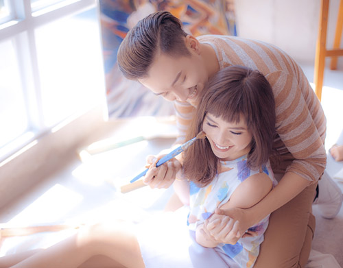 Ngô Kiến Huy không sợ bạn gái ghen khi tình tứ bên người đẹp - 3