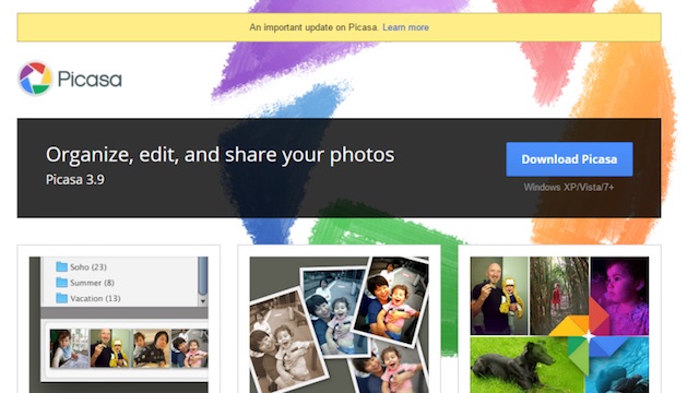 Google khai tử Picasa, chuyển các album ảnh sang Photos - 1