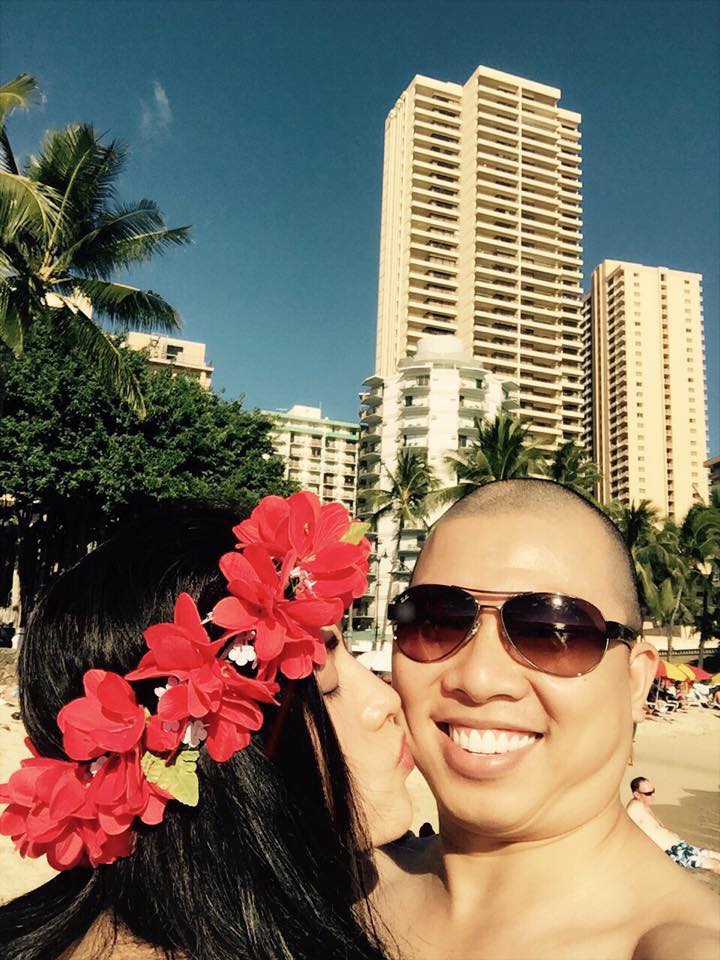 Hải Anh đưa vợ đi Hawaii tận hưởng Valentine lãng mạn - 2