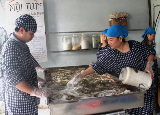 Tuyệt ngon nem lợn mán Bến En xứ Thanh - 3